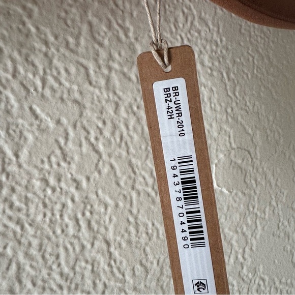 Skims ultra fine mesh scoop bra in bronze - Picture 5 of 8